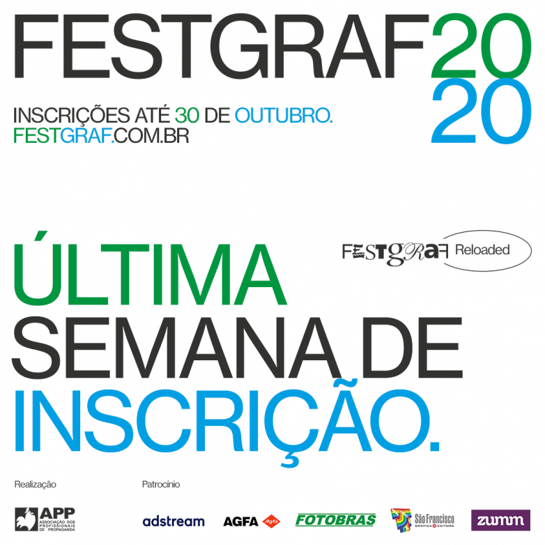 Inscrições para o FestGraf vão até o dia 30 de outubro