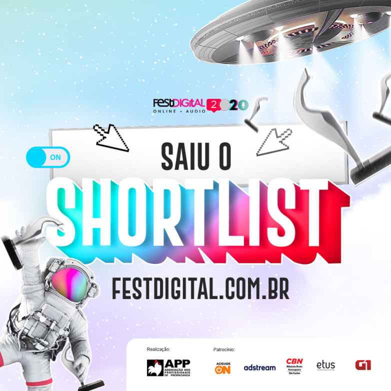 Saiu o Shortlist do FestDigital 2020