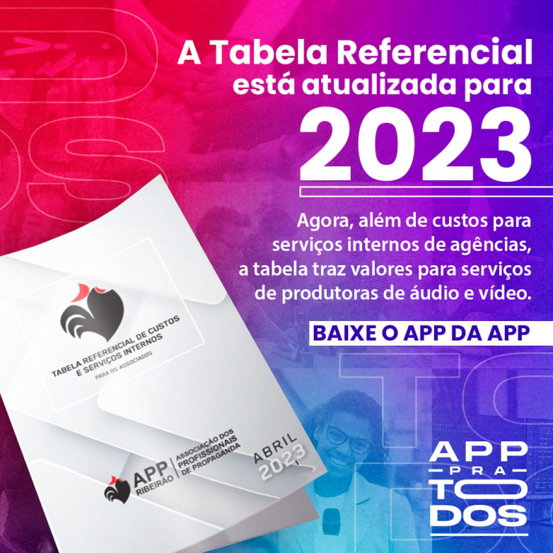 Tabela de Valores Referenciais 2023