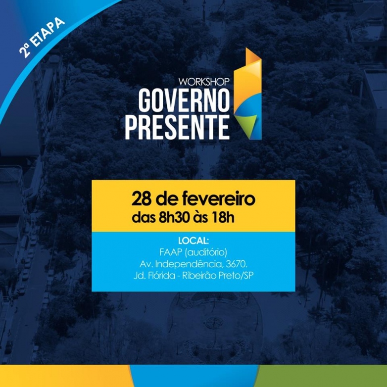 Workshop Governo Presente - 2ª Etapa