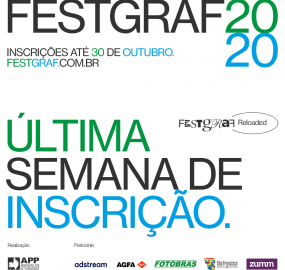 Inscrições para o FestGraf vão até o dia 30 de outubro