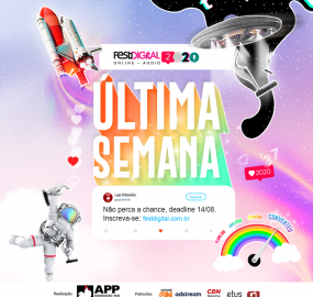 Última Semana de Inscrição no FestDigital