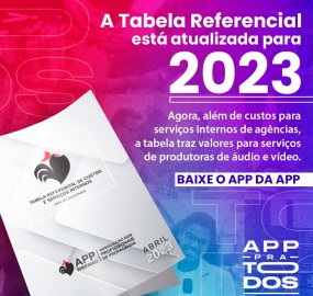 Tabela de Valores Referenciais 2023